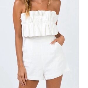 Princess Polly White Romper